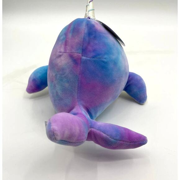 Squishmallows Kelly Toys Hallie The Narwhal 11.5 inches Plush Stuffed Toy NEW - Picture 3 of 12